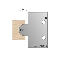 R9 Radius Profile Cutter in HSS - 138014