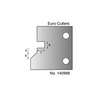 6mm (Tenon) T, G & V Profile Cutter in HSS - 140986