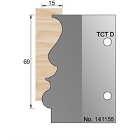 69 x 15mm Victorian Profile Cutter in TCT - 141155