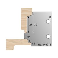 R2 Shiplap Profile Cutter in HSS - 146215