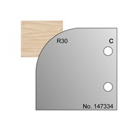 R30 Convex Profile Cutter in HSS - 147334