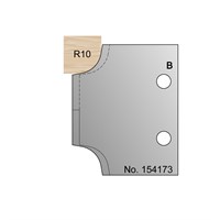 R10 Open Ovolo Profile Cutter in HSS - 154173