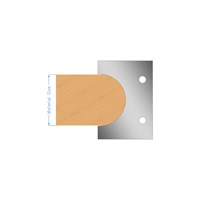 Tip 12214 - 32 mm Diameter Nosing Cutter - Double Hole