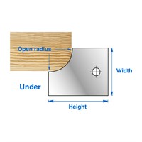 Tip 2784 - TC Cutter for 10 mm Under