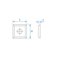 12 x 12 x 1.5 mm TC Blades