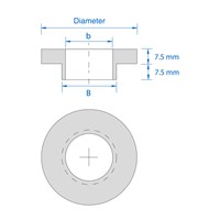 50 mm to 40 mm Reducing Top Hat