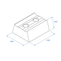 44.5 x 34 Limiter Jaw