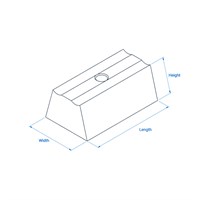 Jaw 57 x 34 mm (65 mm Limiter Head)