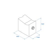 Jaw 8.5 x 12.5 - Small Olive Type