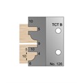 10 x 5mm with R6 Shaker Kitchen Door Ovolo Profile Cutter in TCT - 126>