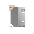 R8 Ovolo Profile Cutter in TCT - 1093>