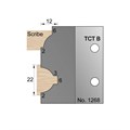 22mm Ovolo Glazing Bar Profile Cutter in TCT - 1268>