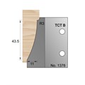 43.5 x 11mm Skirting Profile Cutter in TCT - 1378>