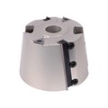 150 x 100 mm 9 Deg Cill Head Z2  Serrated Rad Slots>