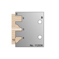 9 x 10mm T & G Profile Cutter in HSS - 112006>