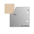 R10 Mould Profile Cutter in HSS - 125914>