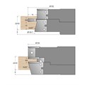 Shallow Bevel Kitchen Door Set>