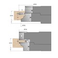 Profiled Kitchen Door Set (Ovolo, Lambs Tongue & Bevel)>